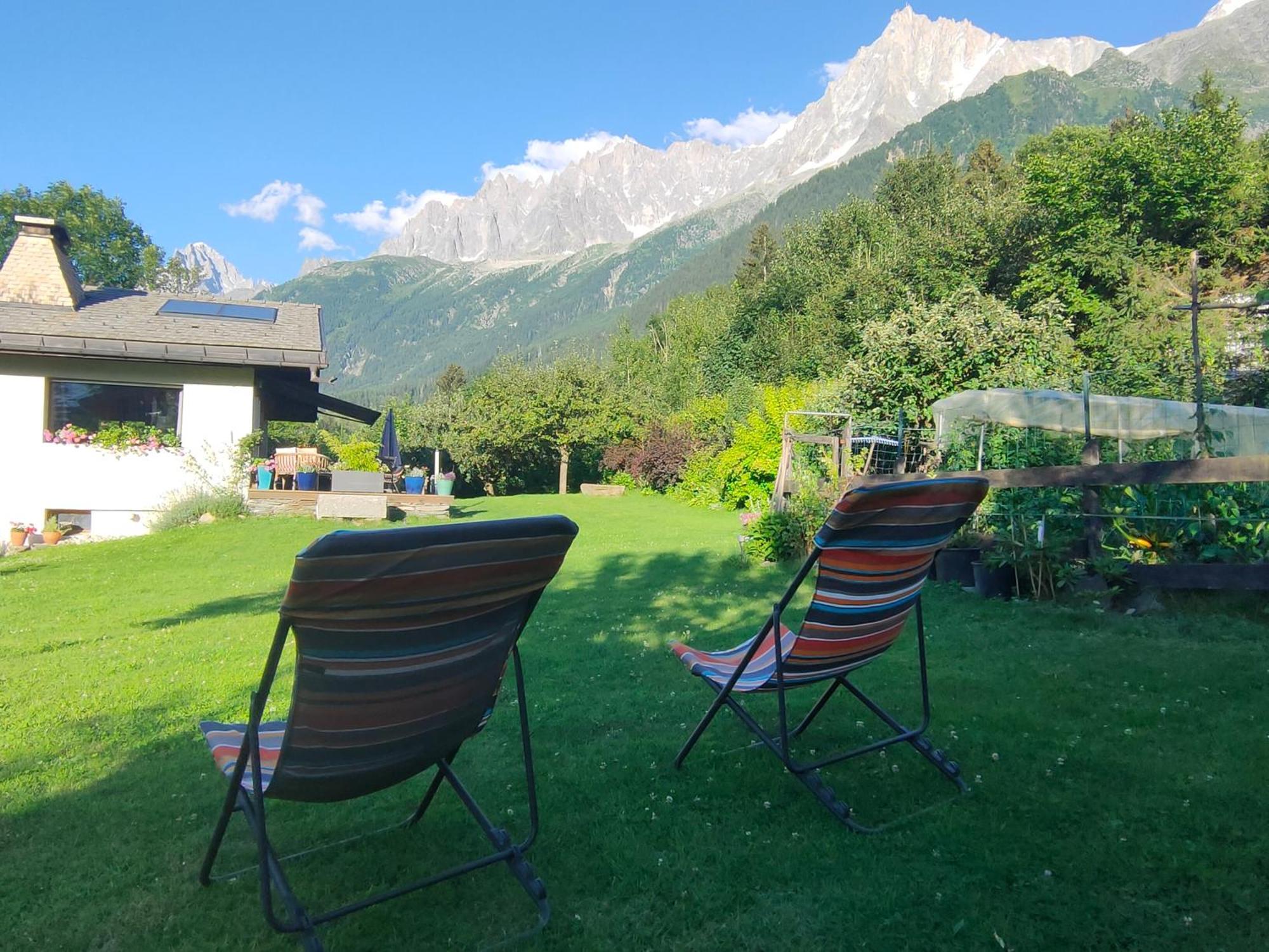 Beau Studio Dans La Vallee De Chamonix Les Trabets 外观 照片